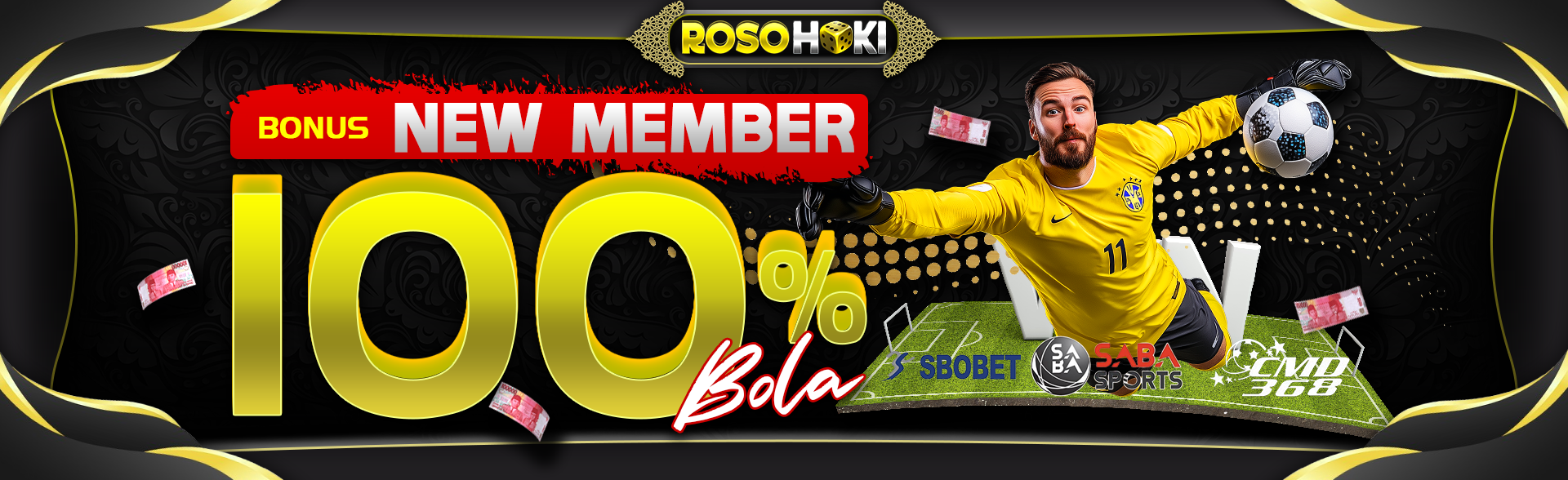 BONUS NEW MEMBER BOLA 100%