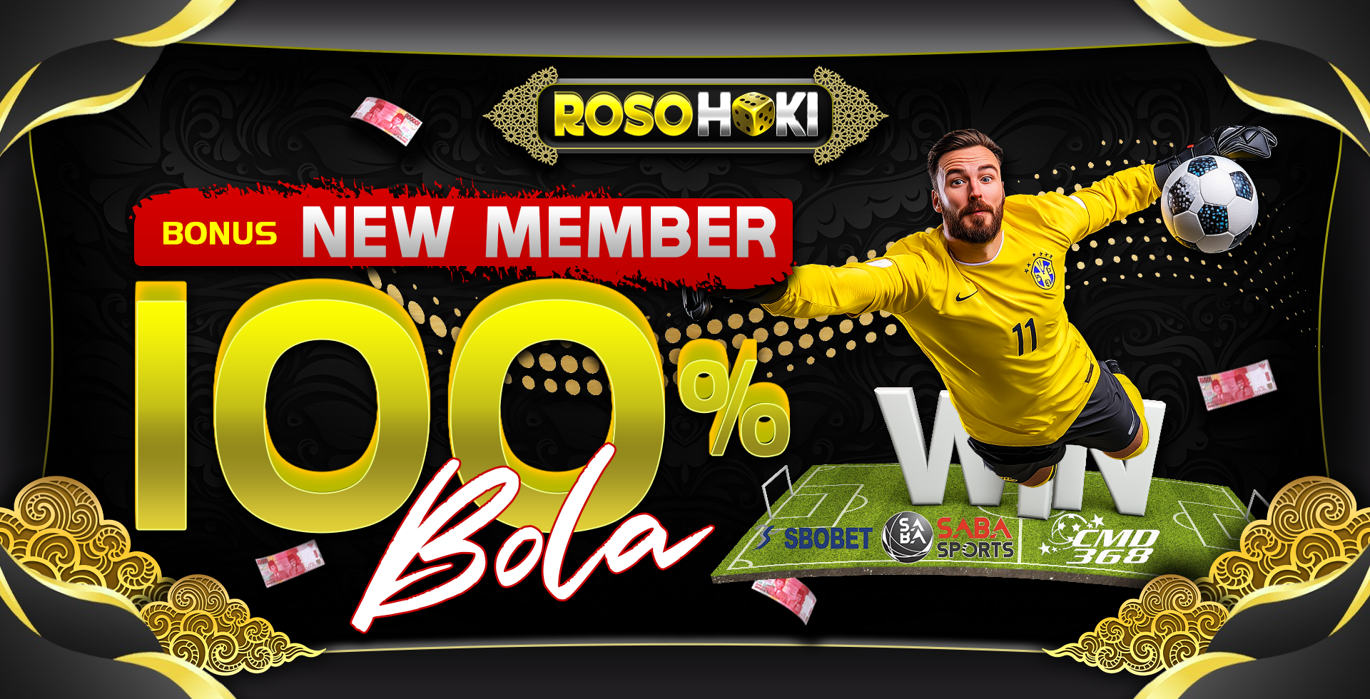 BONUS NEW MEMBER BOLA 100%